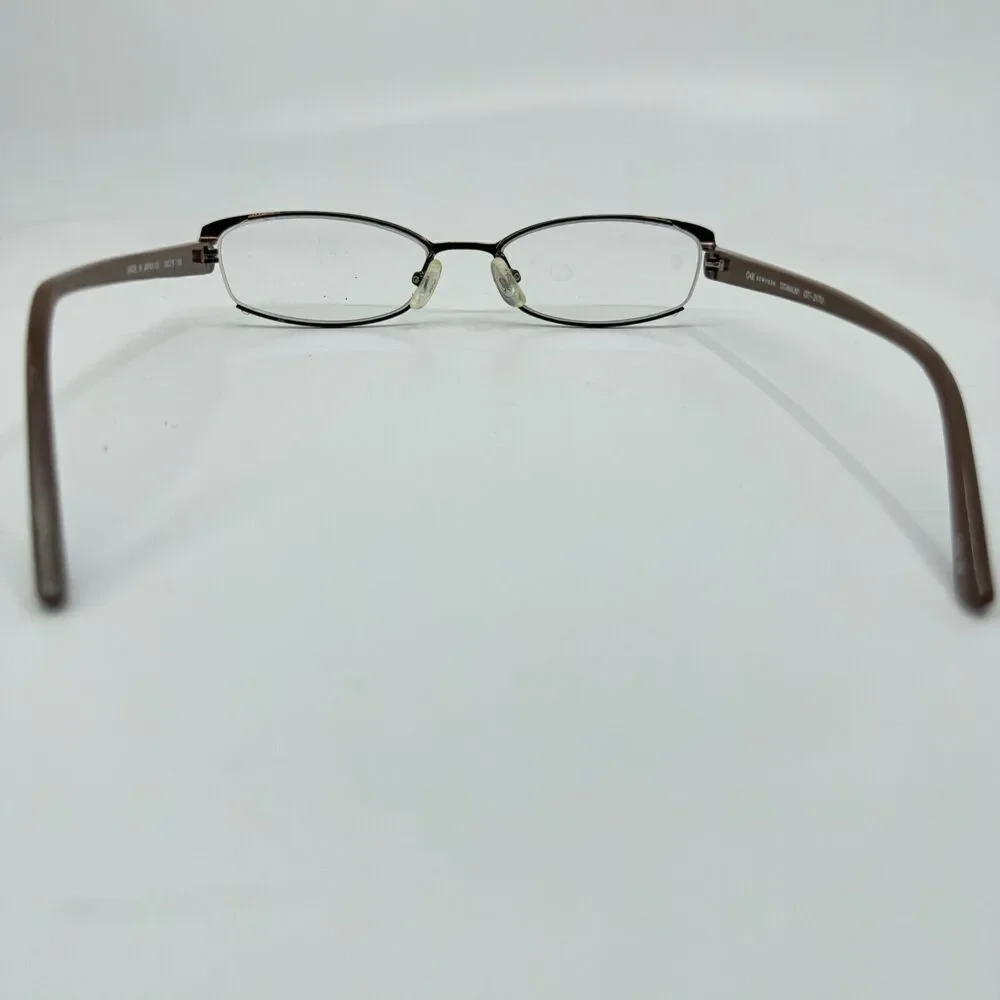 O&X NEW YORK Eyeglasses Frames Light Brown Titanium OT-217u 50- 18 H12126‎